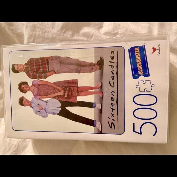 Sixteen Candles 500-Piece Puzzle Retro Blockbuster - Picture 1 of 4